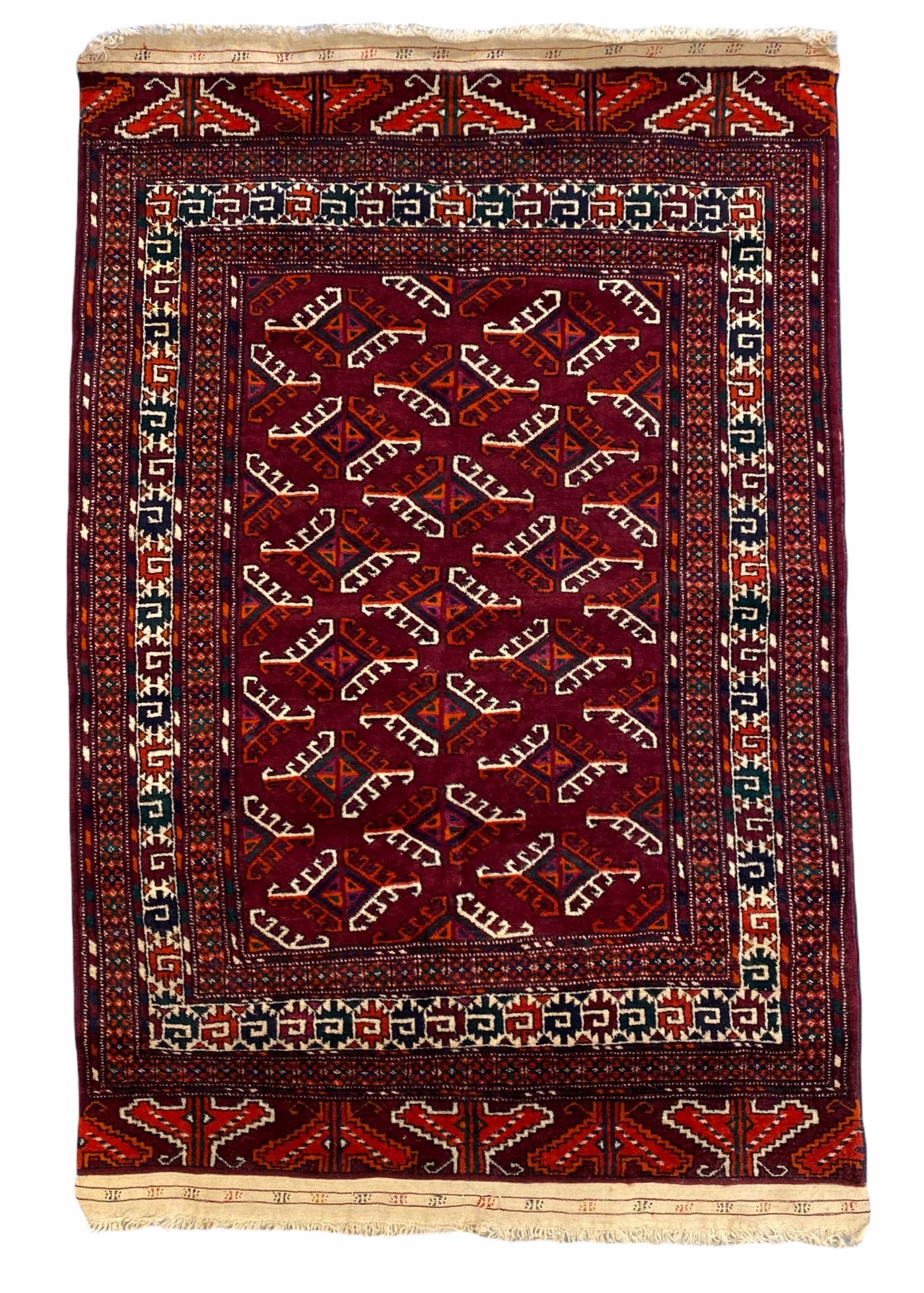 Vintage Turkmen Rug